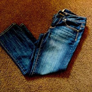 SO Dark Wash Denim Capris